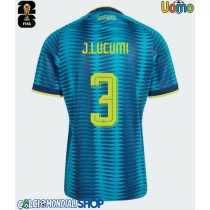 Maglie da calcio Colombia Jhon Lucumi #3 Seconda Maglia Mondiali 2026  Manica Corta
